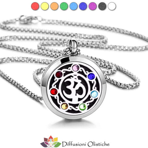 Collana con ciondolo - Chakra Om