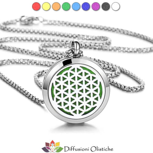 Collana con ciondolo - Fiore della Vita