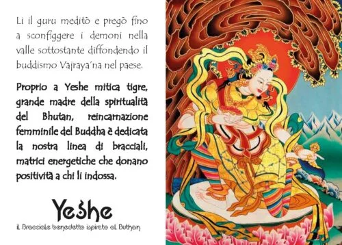 Yeshe - Bracciale benedetto ispirato al Buthan - Giada Rossa - immagine 4