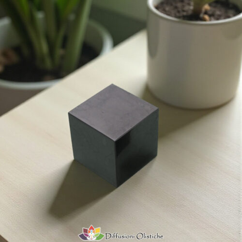 SHUNGITE T2 - Cubo piccolo 4 cm per lato ca.