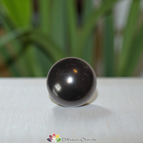 SHUNGITE T2 - Sfera piccola diametro 5 cm ca.