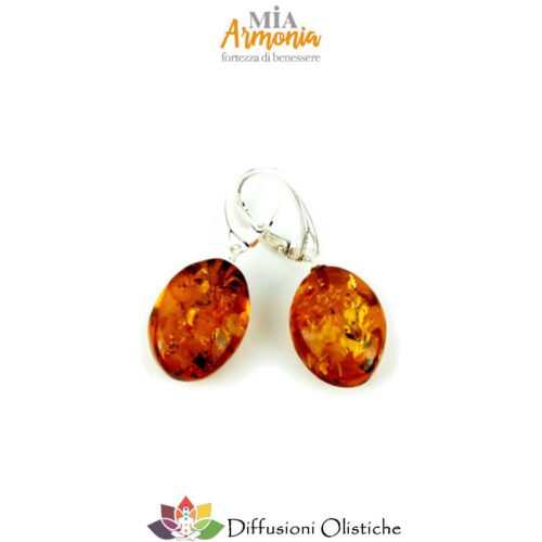 Orecchini ambra