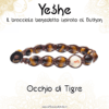 YESHE - Bracciale del Buthan - Occhio di Tigre