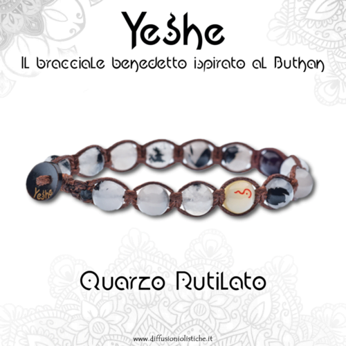 YESHE - Bracciale del Buthan - Quarzo Rutilato