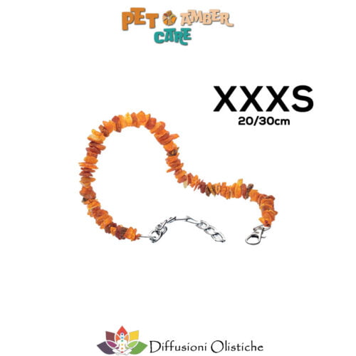 PETAMBER - Collare per cani taglia XXXS - 20-30 CM