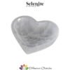 SELENITE - Piattino a Cuore