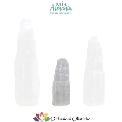 SELENITE - Lampada da 20 cm