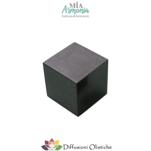 SHUNGITE T2 - Cubo piccolo 4 cm per lato ca.