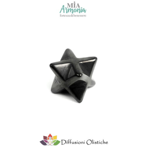 SHUNGITE T2 - Merkaba 3 cm